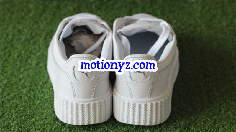 Puma Fenty Rihanna Creeper Low Leather Pure White